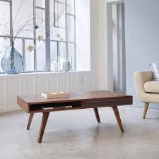 sheesham lounge table niels 115x60 coffee tables tikamoon table basse bois table basse table basse rectangulaire