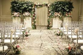Transform Your Indoor Ceremony Into A Secret Garden Photo Clair Pruett Outdoor Wedding Venues Indoor Ceremony Event Venues