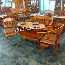 Kursi tamu sudut tangan bagong murah plus jok kayu jati: Harga Meja Kursi Tamu Jati Jepara Terbaru Mei 2021 Biggo Indonesia