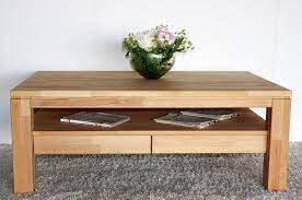 en.casa beistelltisch mit schublade dunkelgrau retro 60x40x30 cm kommode nachttisch schubladentisch nachtschrank nachtkommode ablage. Couchtisch 115x54x70cm Gordon Kernbuche Massiv Geolt Casade Mobila