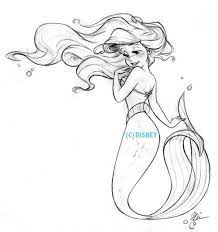 Pin By Hana Lola On Tattoo Ideas And Art Disney Tattoos Mermaid Art Mermaid Drawings