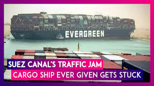 It took a week of tugs, dredging. Suez Canal S Traffic Jam Cargo Ship Ever Given Gets Stuck All Indian Crew Reported Safe Youtube