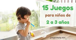 Los primeros años son cruciales en el desarrollo de la motricidad fina de los niños. 15 Juegos Para Ninos De 2 A 3 Anos Juegoideas