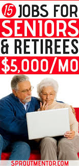 30 Part Time Jobs For Seniors Above 60 Online Jobs How To Make Money Make Money Online