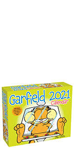 Comic strip cat garfield will return to the big screen in an animated movie, with hopes to launch a franchise. Garfield 2021 Day To Day Calendar Davis Jim 9781524857196 Amazon Com Books