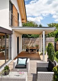 Terrassendach Uber Teil Der Terrasse Terrassendach Terrassen Dach Terrassenuberdachung