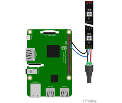 Wiring led strip seems simple but becomes more complex the longer the length becomes. Wiring Ws2812b Addressable Leds To The Raspbery Pi The Geek Pub