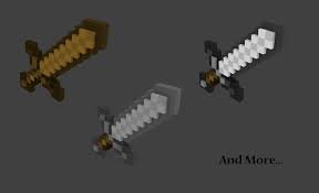 Minecraft in real life realistic texture pack! Blend Swap Minecraft Swords