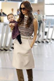 Victoria beckham transformed a casual turtleneck and blue jeans by stepping into a pair of bordeaux booties (shop a similar style here) and grabbing a matching bag. Victoria Beckham Style 2018 Fashion Pictures From The Past 20 Years Glamour Uk