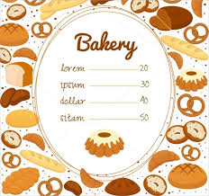 Create a drink menu design with prices if you have a restaurant, bar, cocktail bar, or even an online drinks store, then you know how vital a good presentation is to increase the desire of your customers. Bakery Menu Clipart Novocom Top