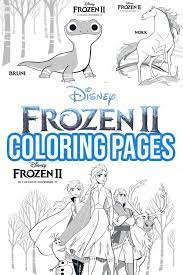 Frozen 2 coloring pages nokk and elsa. Free Printable Frozen 2 Coloring Pages And Activities