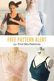 If you need a sporty bra style, this is for you. 15 Free Printable Sewing Patterns For Women Bra On The Cutting Floor Printable Pdf Sewing Patterns And Tutorials For Women