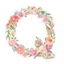 Pin On Floral Letters