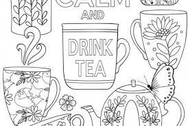 Also, this activity will keep the kids busy at the dinner. Keep Calm And Drink Tea Coloring Page Craft Gossip Coloring Pages Drinking Tea Keep Calm And Drink