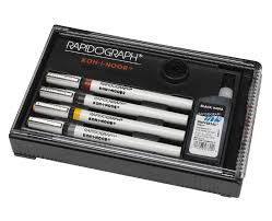The rapidograph uses rotring's unique capillary cartridge. Rapidograph Art