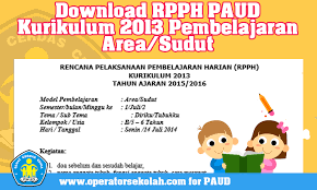 Adapun materi pembelajaran yang ada dalam rppm paud kurikulum 2013 model tabel ini diantaranya : Download Rpph Paud Kurikulum 2013 Pembelajaran Area Sudut Operator Sekolah