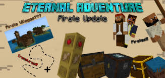 Hybrid pack with some fun twists, over 750+ quests and challenges to complete! Eternal Adventures The Pirate Village And Quests Update Minecraft Pe Mods Addons