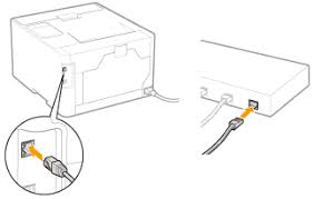 Comment installer une imprimante canion ip100 avec usb. Connexion De L Imprimante Et De L Ordinateur Canon I Sensys Lbp7100cn Lbp7110cw Guide De L Utilisateur