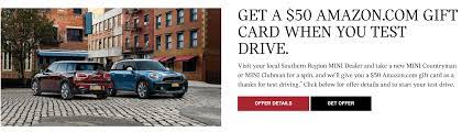 Crabtree buick gmc in bristol, va has new and used cars, trucks, and suvs. Expired Test Drive A Mini And Get A 50 Amazon Gift Card Doctor Of Credit