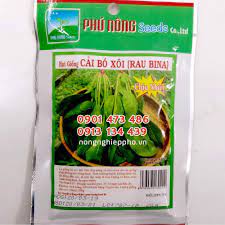 Hạt Giống Cải Bo Xoi Rau Bina Nong Nghiệp Phố