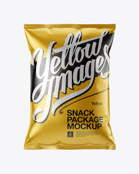 Psd file consists of smart objects. Matte Metallic Snack Package Psd Mockup Free Downloads 27163 Photoshop Psd Mockups