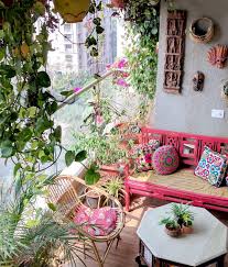 A Balcony Garden In Mumbai Terrace Reveal One Brick At A Time Small Balcony Decor Balcony Decor Apartment Garden