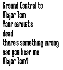 Can You Hear Me Major Tom Lyrics David Bowie Space Oddity Song Lyrics Muisc Lyrics Qutoes With Images Lyrics To Live By Music Lyrics David Bowie Space Oddity