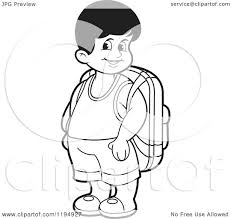 Black and white backpack clipart. Back To School Clipart Black And White Backpack Imt Mines Albi