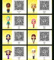 Juegos qr para 3ds fbi : Ac Tomodachi Life Miis Luvv The Able Sisters And Mr Totakeke Over There Nintendo Love Pinterest