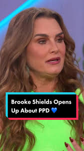 "It's tough, but you can get through these things, and ask for help." 💙  #brookeshields #ppd #postpartum