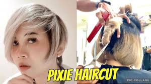 PIXIE HAIRCUT | Hair transformation | Haircut | Girl haircut | ASMR |  POTONG RAMBUT PIXIE | update - YouTube