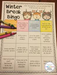 Winter Break Homework Winter Break Winter Activities For Kids Homework