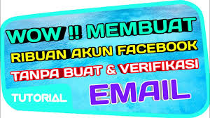 Untuk menyelesaikan pembuatan akun, anda harus mengonfirmasi email atau nomor ponsel anda. Cara Membuat Banyak Akun Facebook Cepat Tanpa Buat Email Dan Tanpa Verifikasi Email Tutorial Youtube