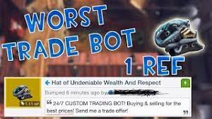 Tf2 Worst Trade Bot Ever Funny Trades Scam Attempts Youtube