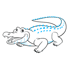 And hold your pencil tightly. How To Draw An Alligator Really Easy Drawing Tutorial