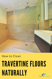 How To Clean A Travertine Shower Homeviable In 2020 Travertine Shower Travertine Travertine Floors