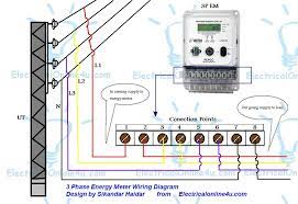 For dtz1513 three phase ct/pt connected energy meter, working voltage variation has. 3 Phase Kwh Meter Wiring Complete Guide Electricalonline4u