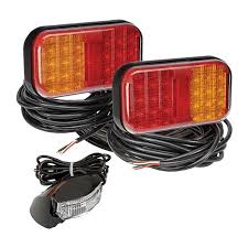 You can either tap into an existing 12v line adjacent to where you're installing new lighting or you can find a spot on your breaker/fuse panel and run a new dedicated line. Narva Led Submersible Trailer Lamps 9m Wiring Boat Marine L E D Lights 94142tp Autoelec Com Au