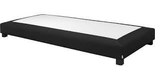 Edream Sommier A Lattes En Tissu 90 X 200 Cm Anthracite Perle Matelas A Ressorts Latte Et Sommier