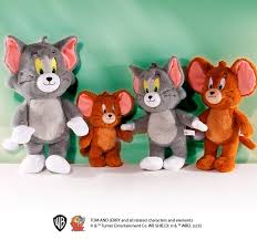 Original Tom und Jerry Sammlung sehr weiches Plüsch tier Cartoon Film Katze  Maus Plüschtiere Stofftiere Puppe Spielzeug Geschenk für Kinder
