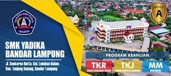 Perguruan tinggi teknokrat lampung bisa dikatakan sebagai perguruan tinggi swasta terbaik yang ada dilampung. Smk Yadika Bandar Lampung