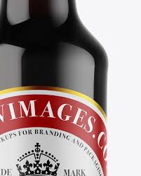 Amber Glass Stout Beer Bottle Mockup Yellowimages Free Psd Mockup Templates