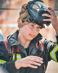 I am building a fire, and every day I train, I add more fuel. At just the  right moment, I light the match.” —Mia Hamm Anna Moller of Germany, World  Firefighter Challenge