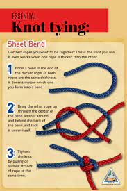 Check spelling or type a new query. Sheet Bend Knot Perfect For Tying Two Ropes Together Knots Rope Tie Knots