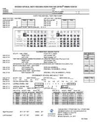 The screeners are engineered for accuracy, validity, and reliability of the test results, with emphasis on convenience and ease of administration. Record Forms Stereo Optical