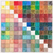 Colour Chart For The Turner Artists Watercolour Set Of 12 X