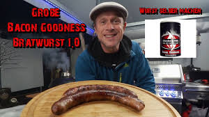 Grobe Bacon Goodness Bratwurst 1 0 Selber Wursten Leicht Gemacht Bratwurst Wurstchen Braten