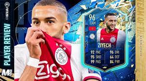 Create your own fifa 21 ultimate team squad with our squad builder and find player stats using our player database. Tots Ziyech Player Review 96 Tots Ziyech Review Fifa 20 Ultimate Team Youtube