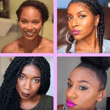 A cool alternative to natural hair braids styles. Protective Hairstyles For Transitioning Hair