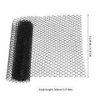 Milisten Balcony Safety Safety Net Black HDPE Family Safety 1Pcs